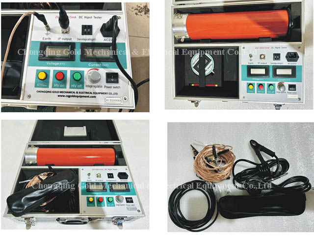 ZGF-60KV 5MA DC Hipot Tester جاهز للشحن