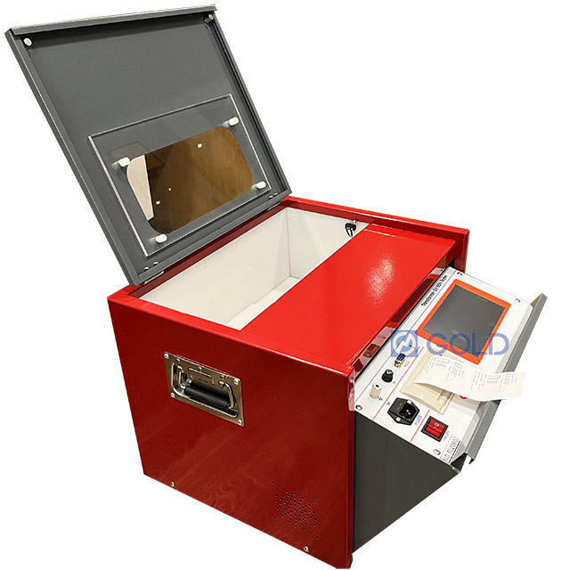 80 كيلو فولت زيت عازلة BDV معدات اختبار المعدات العازلة